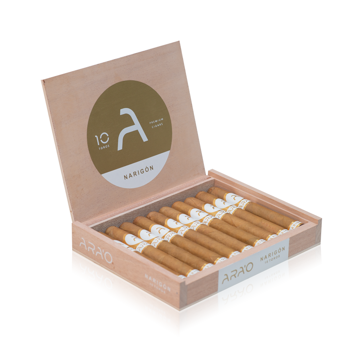 Ara'o Cigars Narigon Box Open